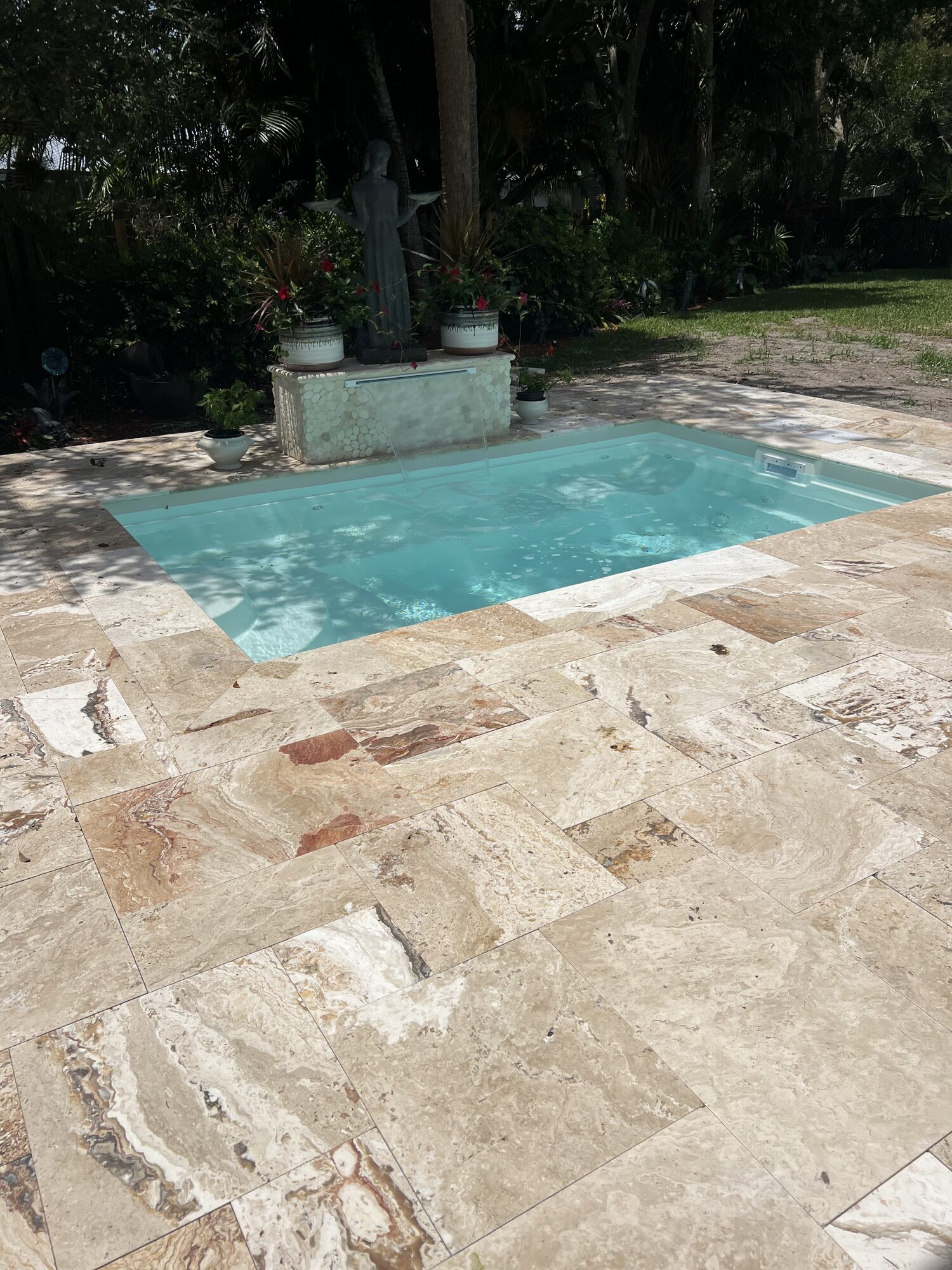 Completed pool