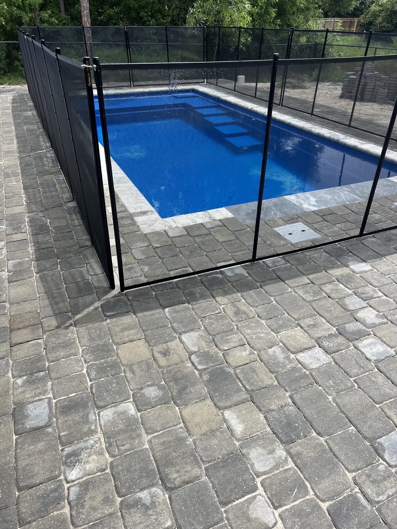Completed pool