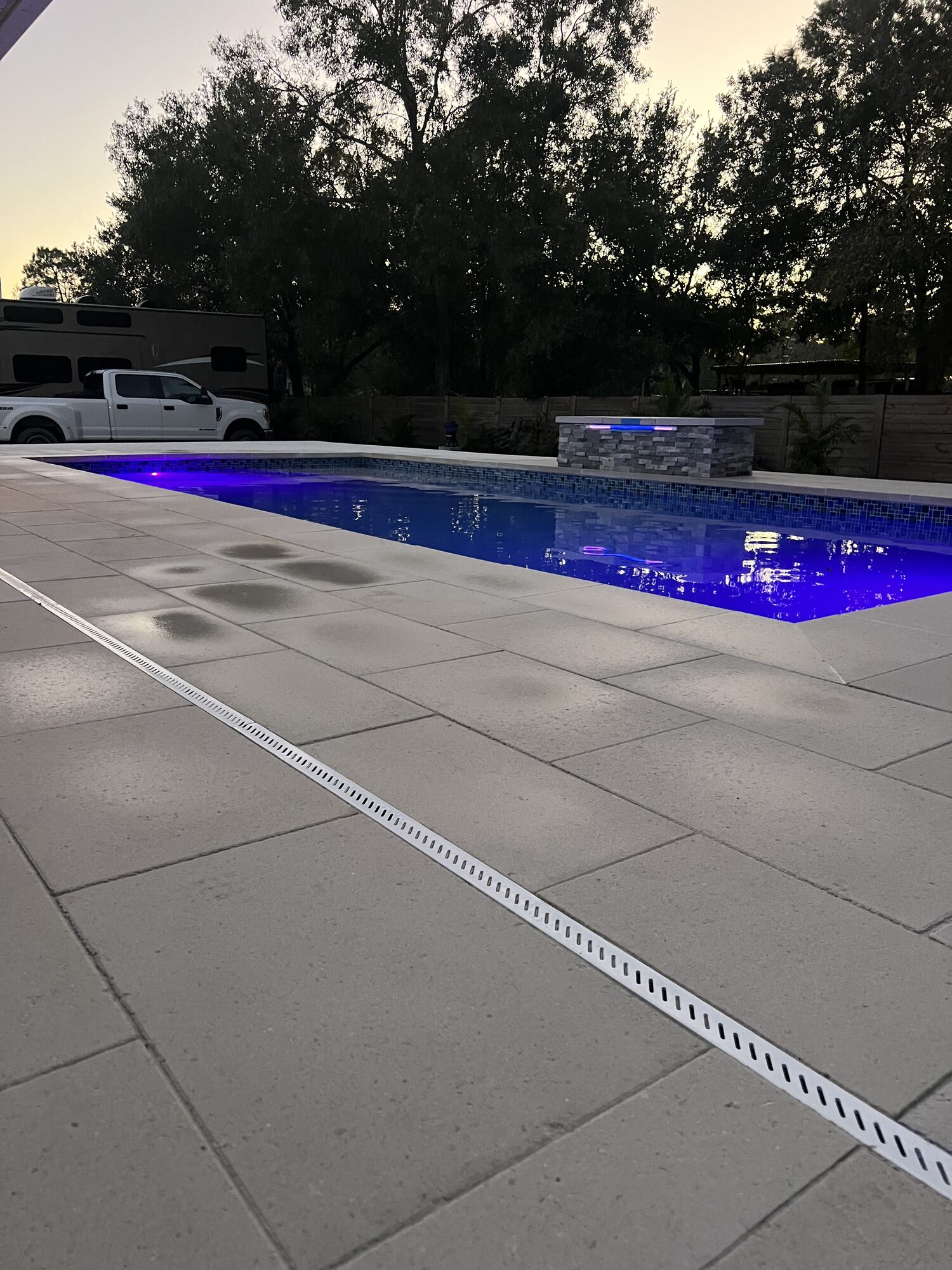 Completed pool 9